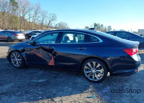 2016 Chevrolet Malibu Premier from USA, damaged, VIN 1G1ZH5SX4GF208566